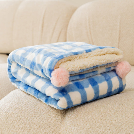 Multi-Use Pet Blanket - Blue XL100*78CM