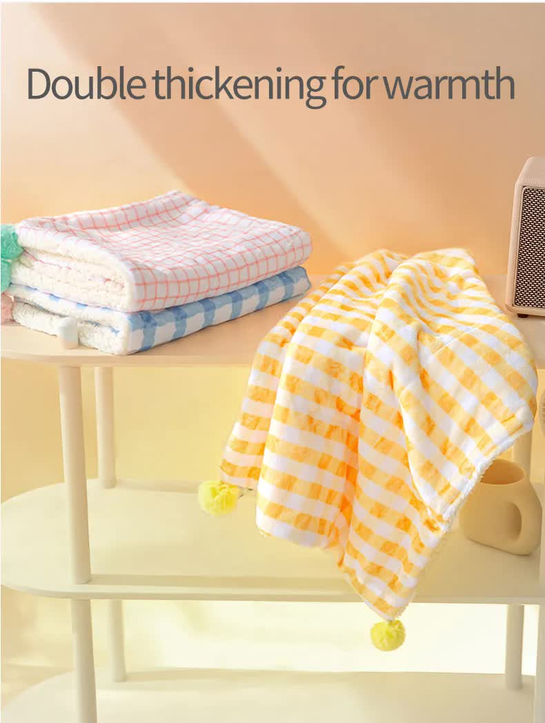 Multi-Use Pet Blanket - Pink XL100*78CM